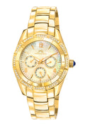 Porsamo Bleu Valentina Luxury Women's Stainless Steel Watch, Gold, White 541BVAS