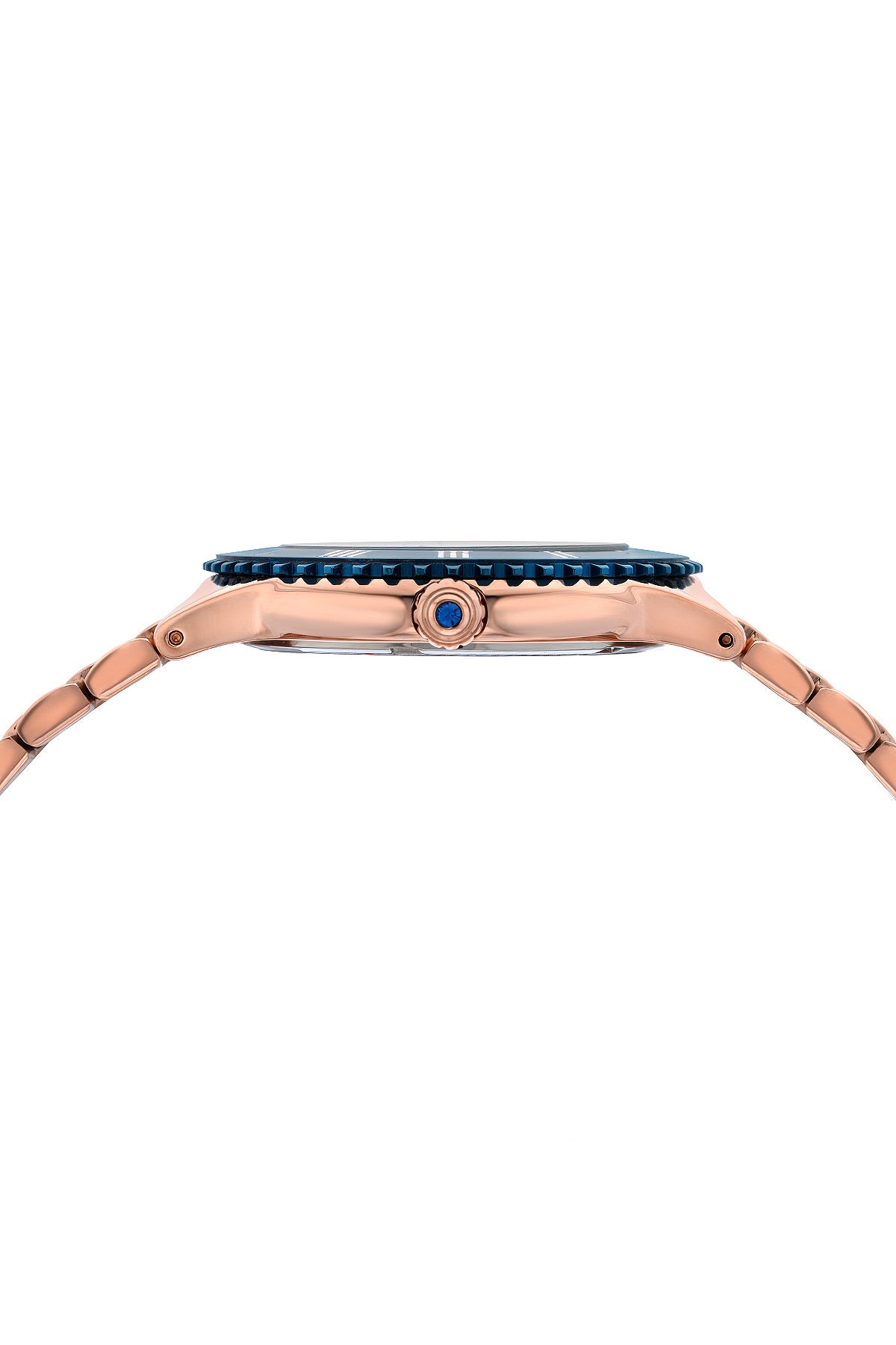 Porsamo Bleu Lexi Luxury Women's Stainless Steel Watch, Rose, Blue 942CLES