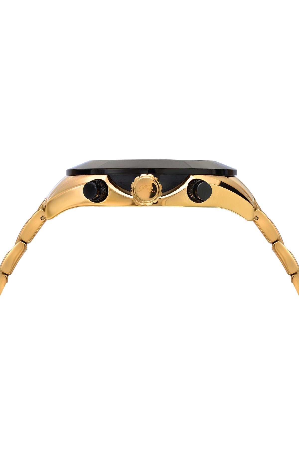 Porsamo Bleu Pascal Luxury Chronograph Men's Stainless Steel Watch, Gold, Black 262APAS