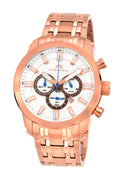 Porsamo Bleu Demetrios Luxury Chronograph Men's Stainless Steel Watch, Rose 601CDES