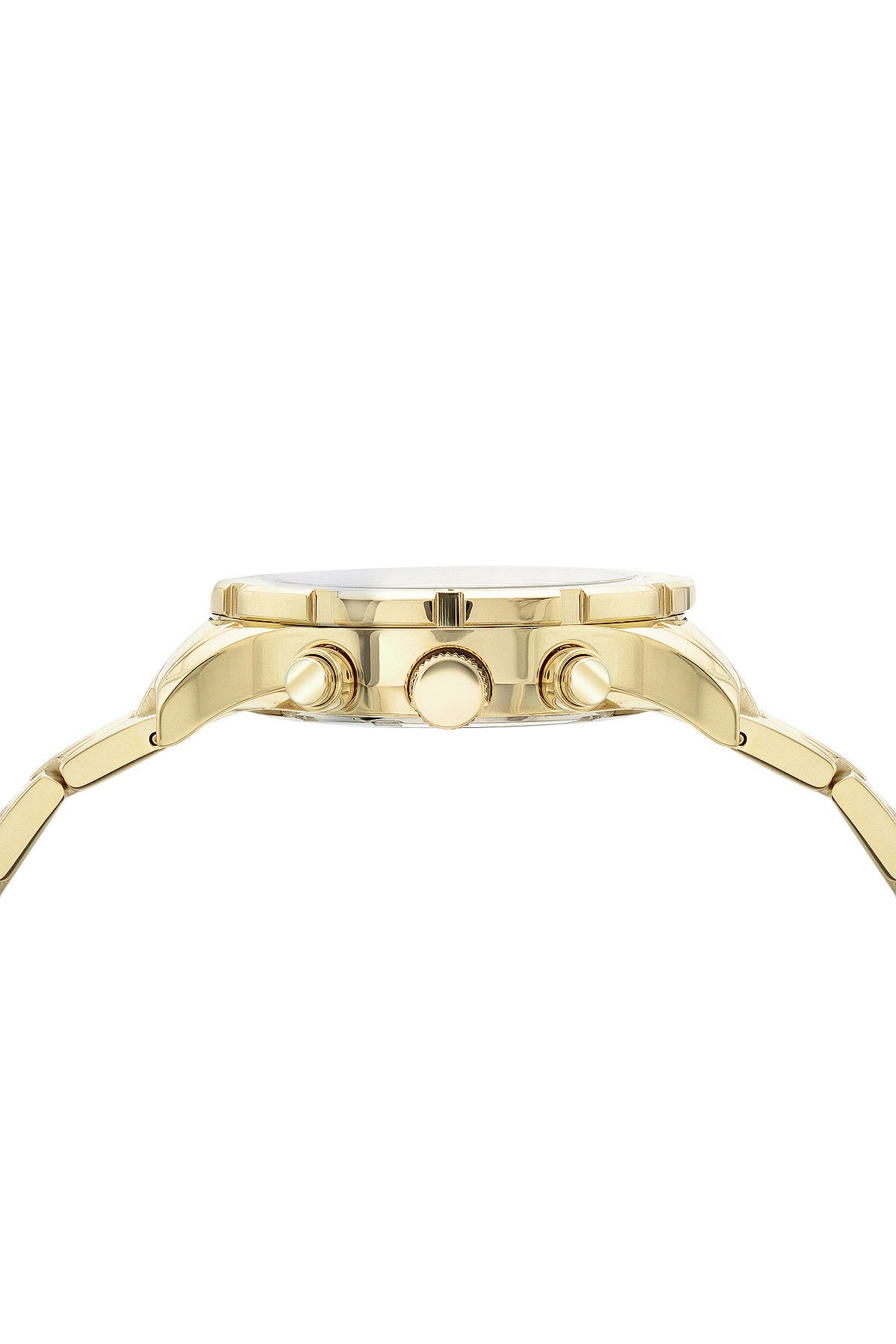 Porsamo Bleu Charlotte Luxury Chronograph Women's Stainless Steel Watch, Champagne 381DCHS