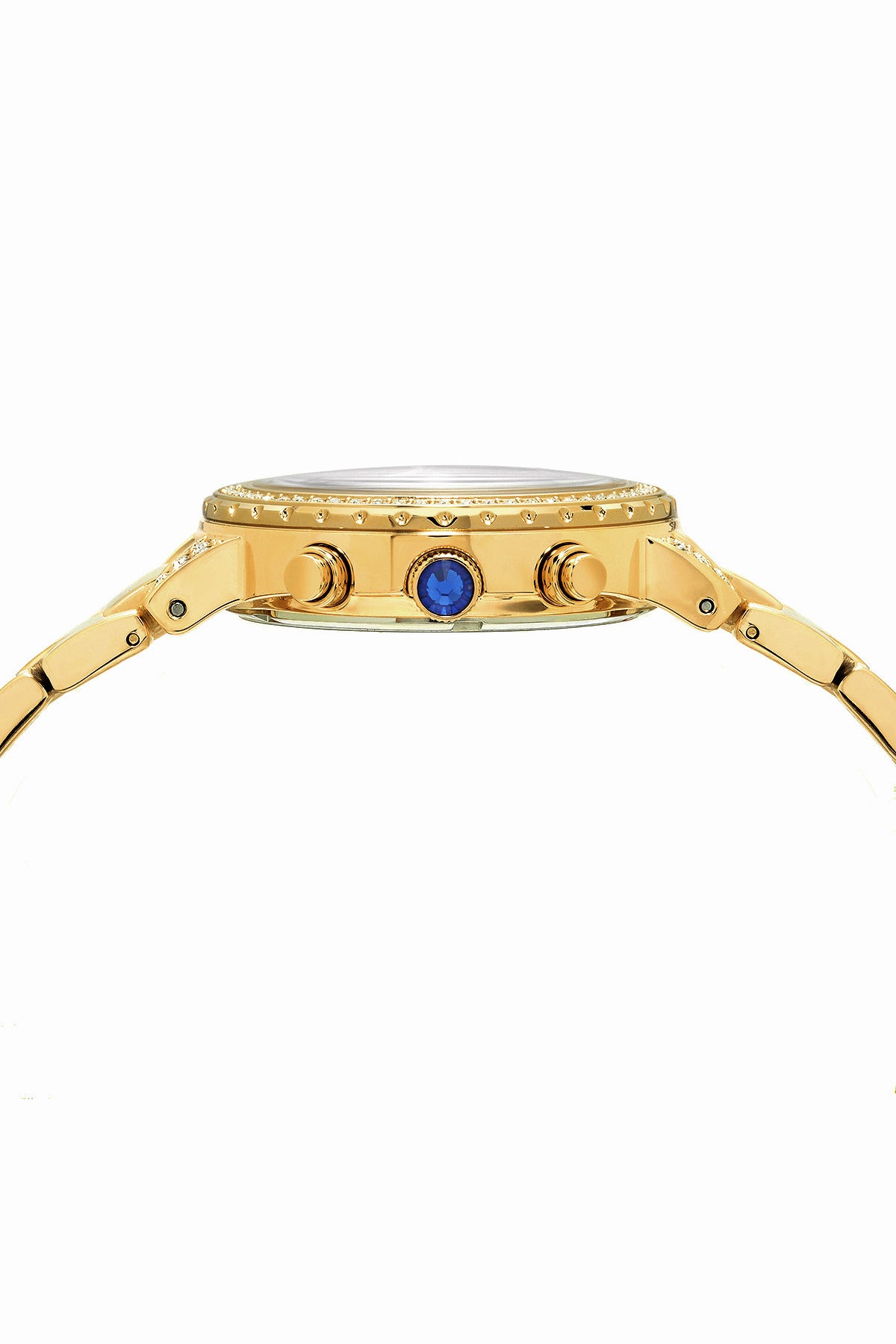 Porsamo Bleu Pilar Luxury Chronograph Women's Stainless Steel Watch, Gold 501BPIS