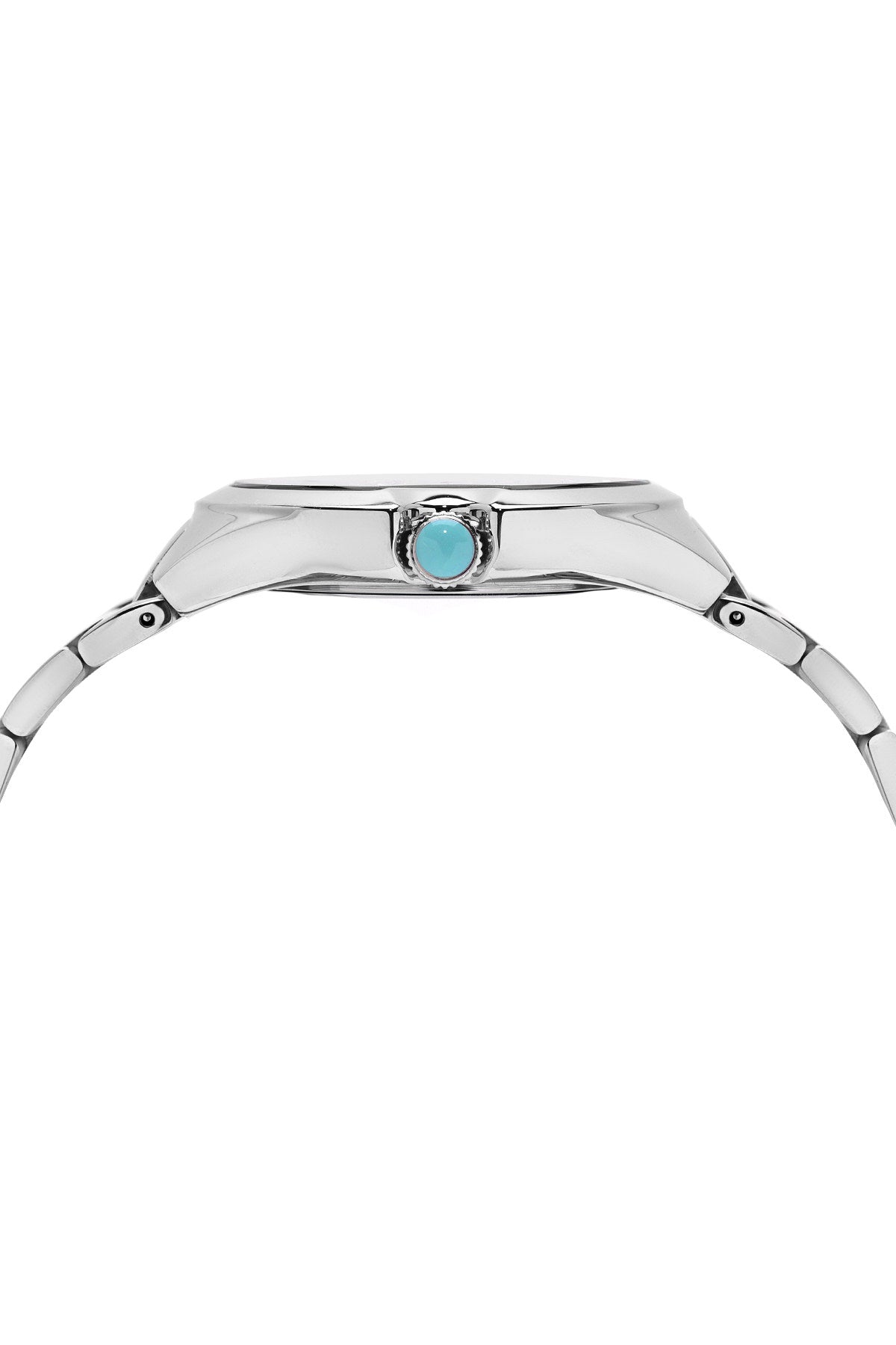 Porsamo Bleu Emilia Luxury Diamond Women's Stainless Steel Watch, Silver, Blue 822CEMS