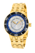 Porsamo Bleu Sebastian Luxury Men's Stainless Steel Watch, Gold, Black, Blue 462BSES