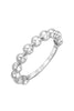 Silver bead ring 515RS