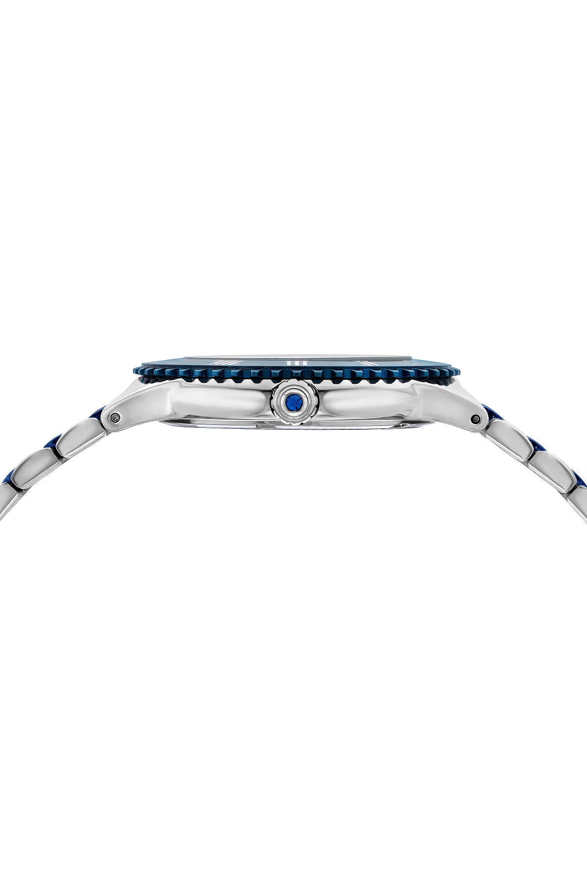 Porsamo Bleu Lexi Luxury Women's Stainless Steel Watch, Silver, Blue 942ALES