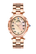 Porsamo Bleu South Sea Oval Luxury Women's Stainless Steel Watch, Rose 105ASSO