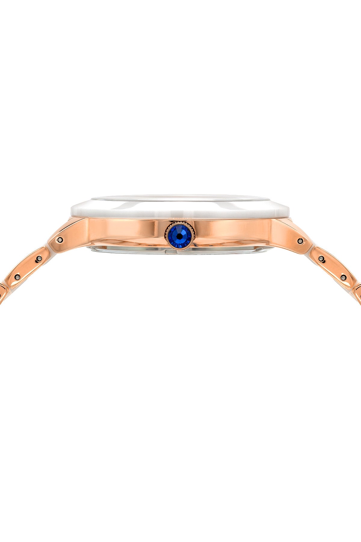 Porsamo Bleu Clarissa Luxury Women's Ceramic Watch, Rose, White 551CCLC