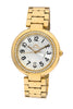 Porsamo Bleu Sofia luxury women's stainless steel watch, gold, white 951BSOS