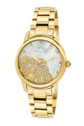 Porsamo Bleu Juliet Luxury Diamond, Opal Women's Stainless Steel Watch, Gold 701BJUS