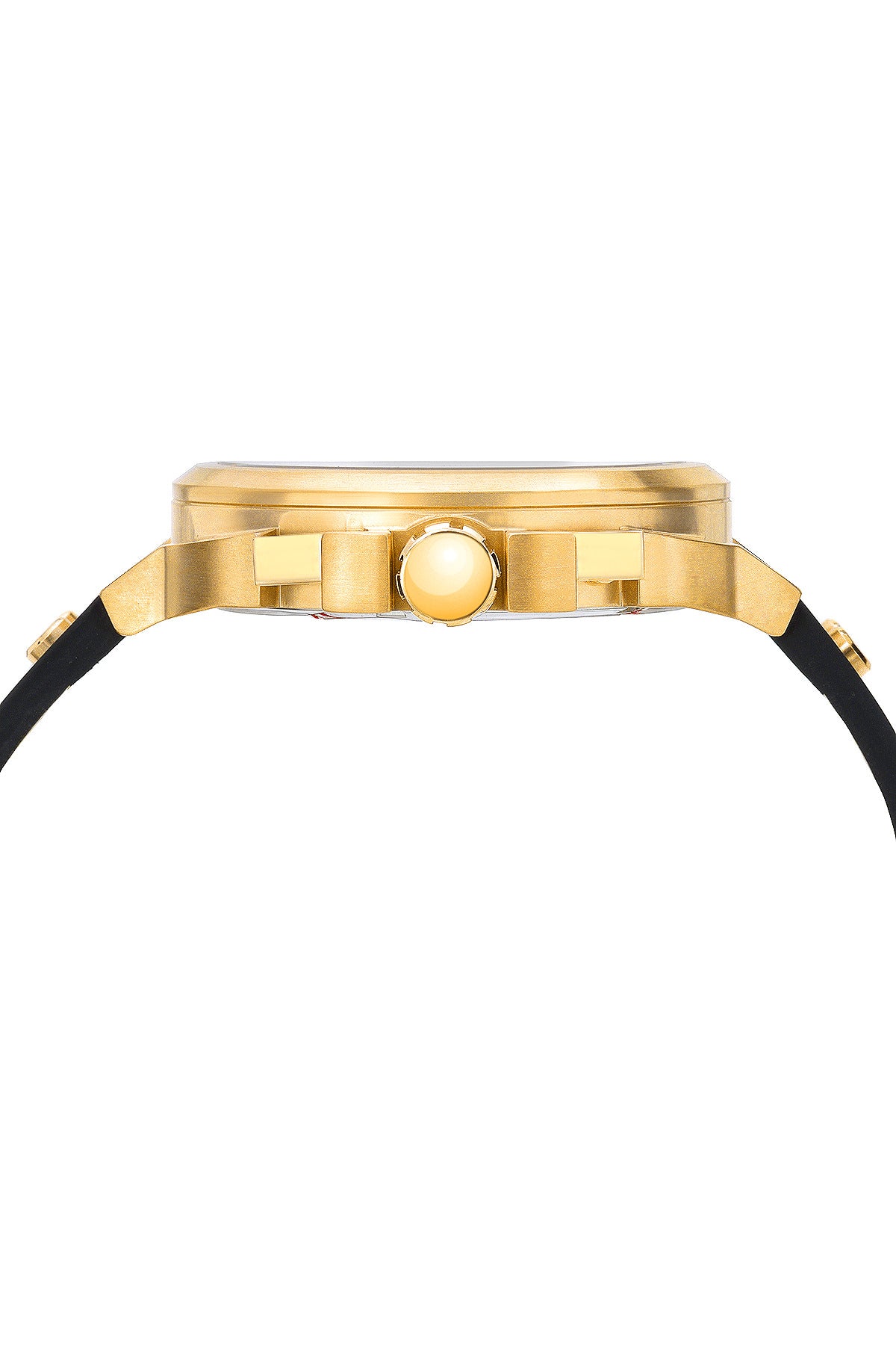 Porsamo Bleu Connor Luxury Chronograph Men's Watch, Genuine Leather Band, Gold, Black 422BCOL