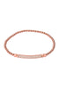 Stretch bead bracelet with topaz 507BR