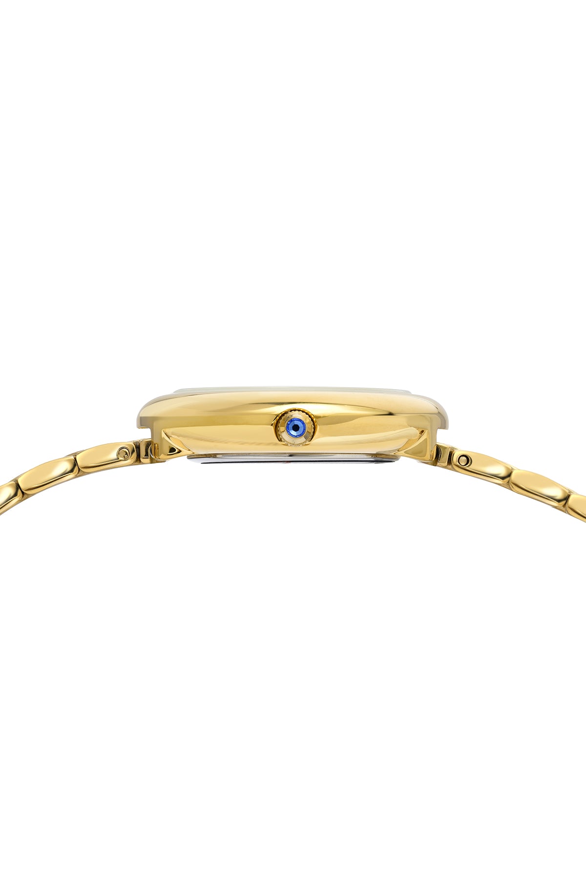 Porsamo Bleu Florentina Luxury Diamond Women's Stainless Steel Watch, White, Gold 901BFLS