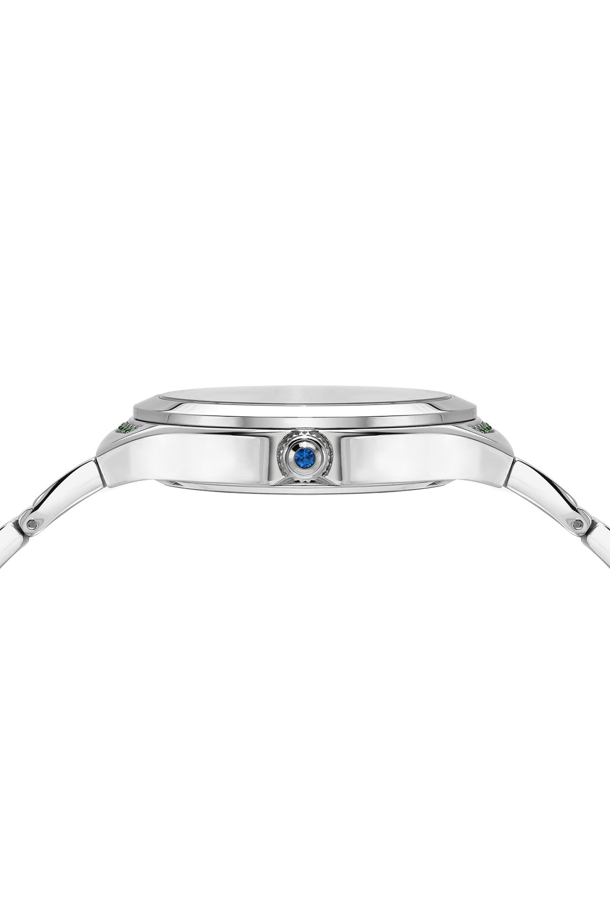 Porsamo Bleu Carmen Luxury Women's Stainless Steel Watch, Silver, Green 991ACAS