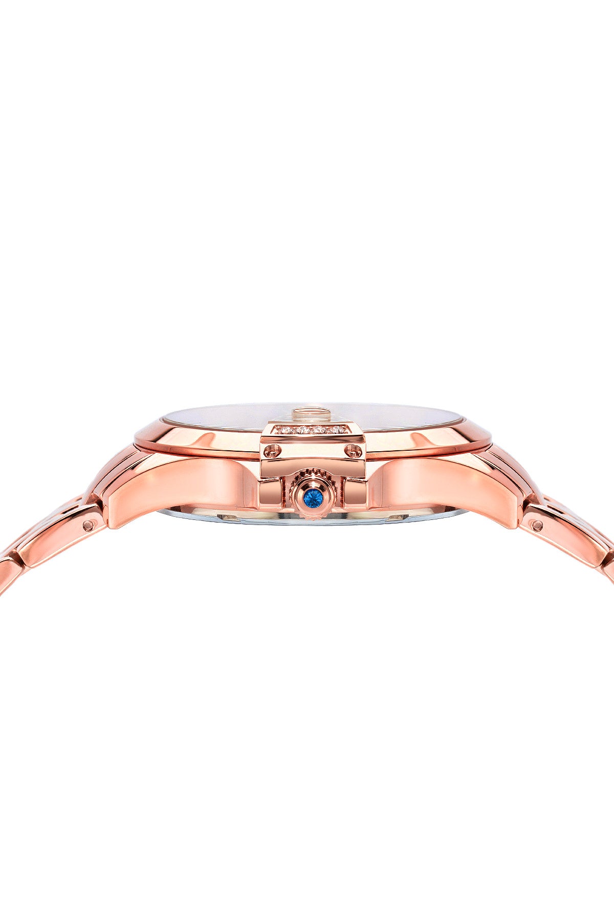 Porsamo Bleu Olivia luxury women's stainless steel watch, rose 981COLS