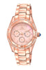 Porsamo Bleu Valentina luxury women's stainless steel watch, rose, white 541CVAS